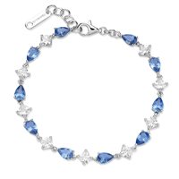 Bracciale Brosway Donna FANCY FREEDOM BLUE in Argento Cubic Zirconia FFB111